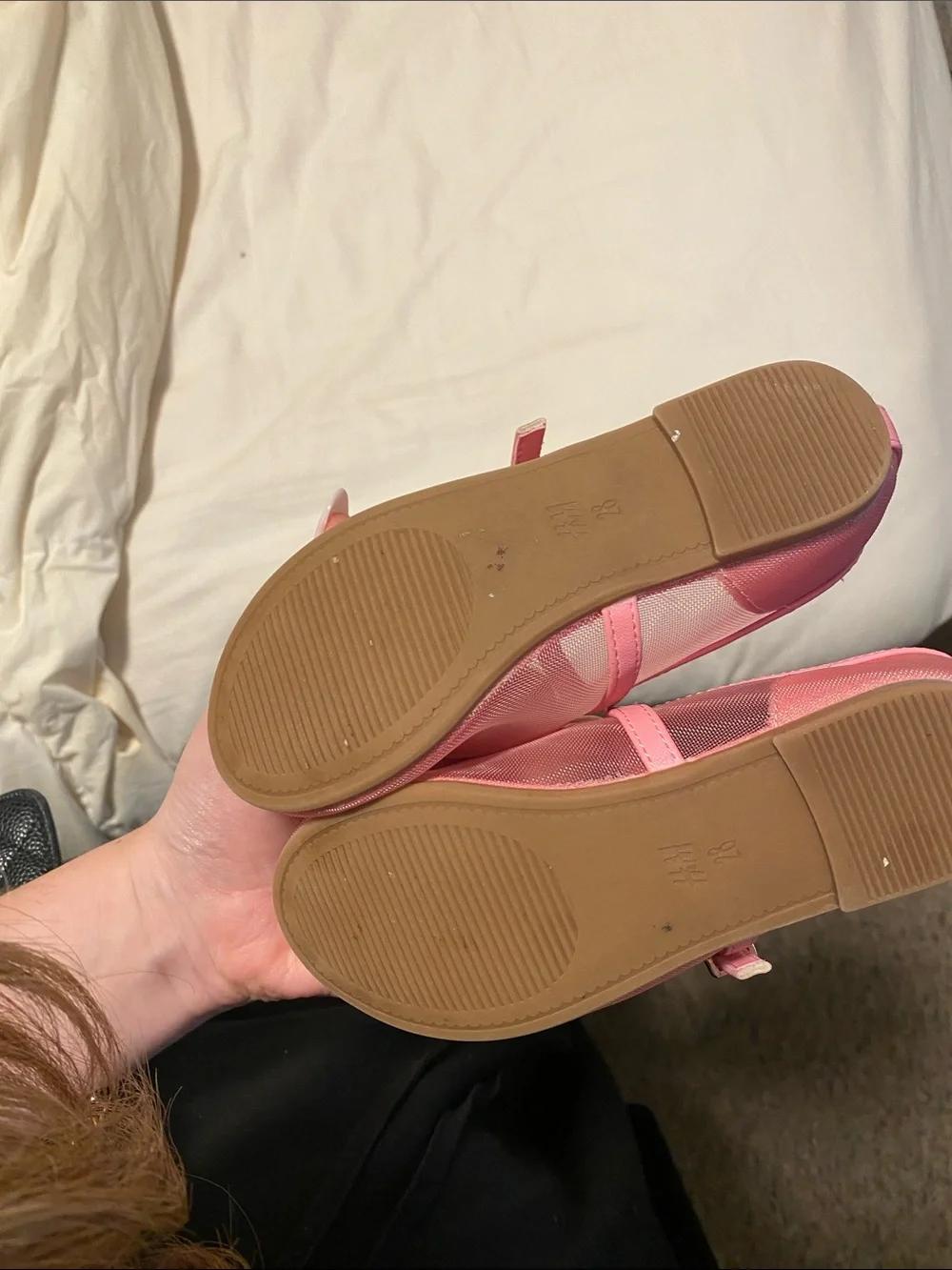 H&M Girls' Rose Pink Mary Jane Shoes